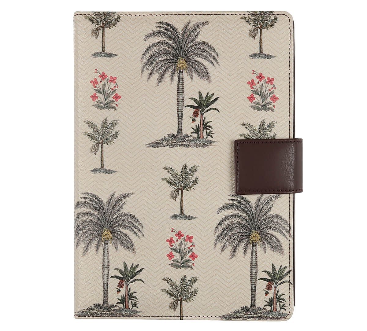 India Circus Chevron Palms Notebook Planner