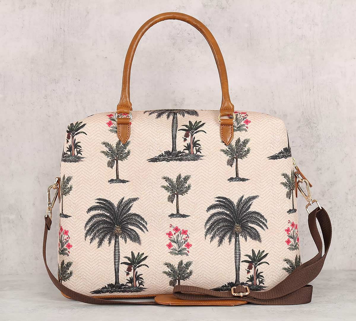 India Circus Chevron Palms Office Bag