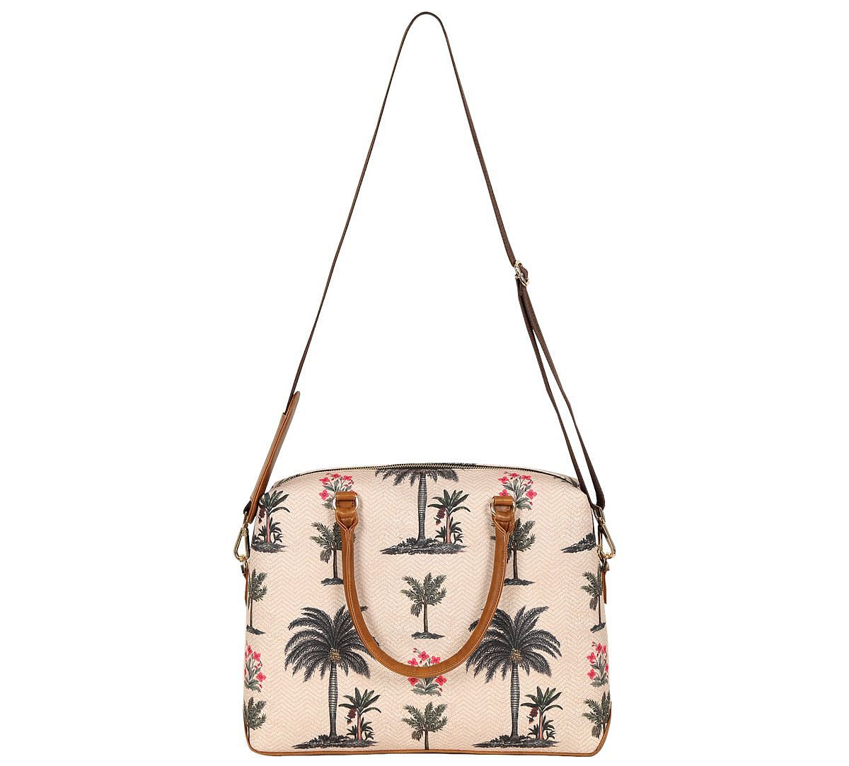 India Circus Chevron Palms Office Bag