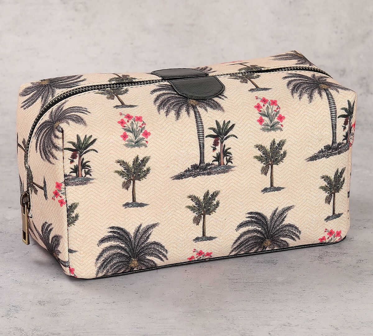 India Circus Chevron Palms Utility Pouch