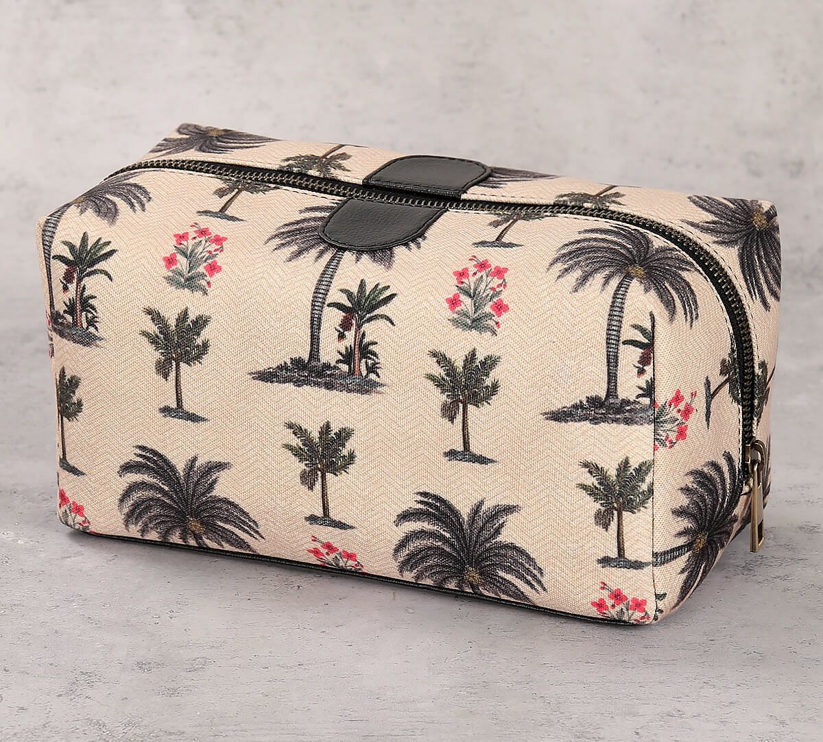 India Circus Chevron Palms Utility Pouch