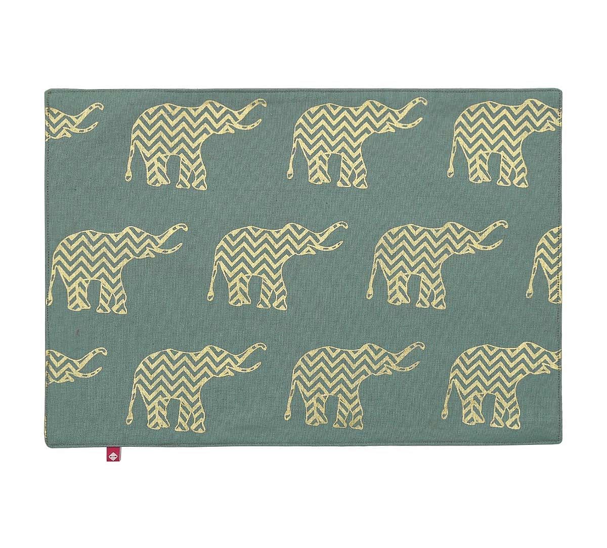 India Circus Chevron Tusker Table Mat
