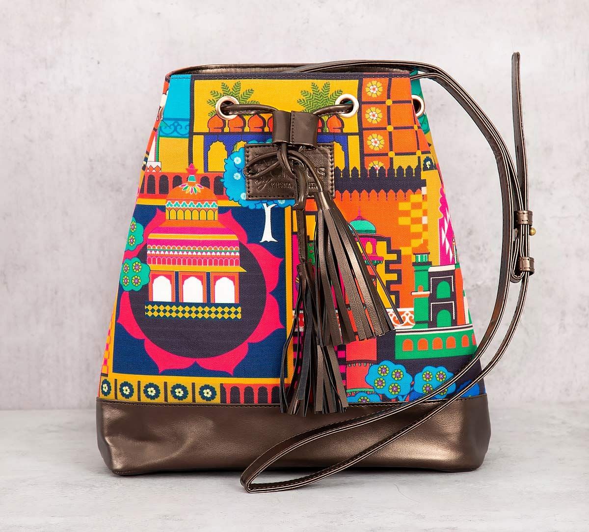 India Circus City Resonance Hobo Bag