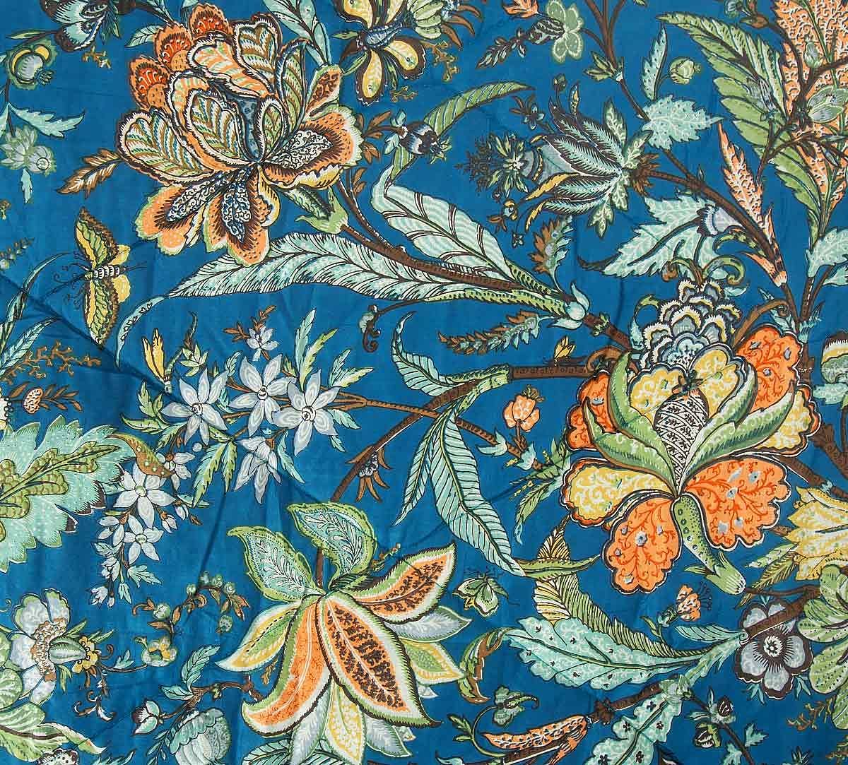 India Circus Colourful Gardens Quilt