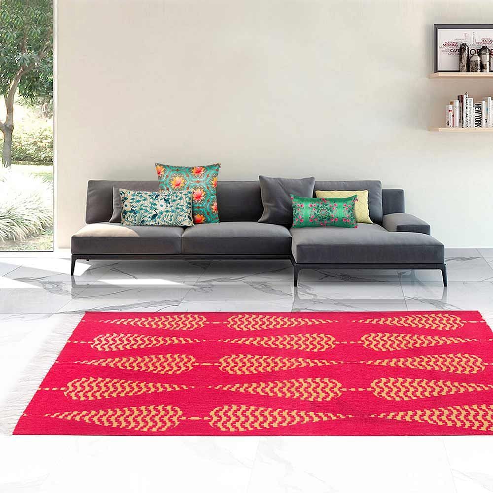 India Circus Conifer Spades Rug
