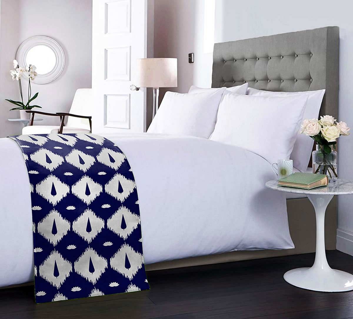 India Circus Conifer Symmetry Bed and Table Runner