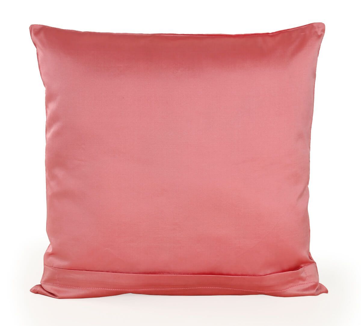 India Circus by Krsnaa Mehta Coral Embellished Cushion Cover