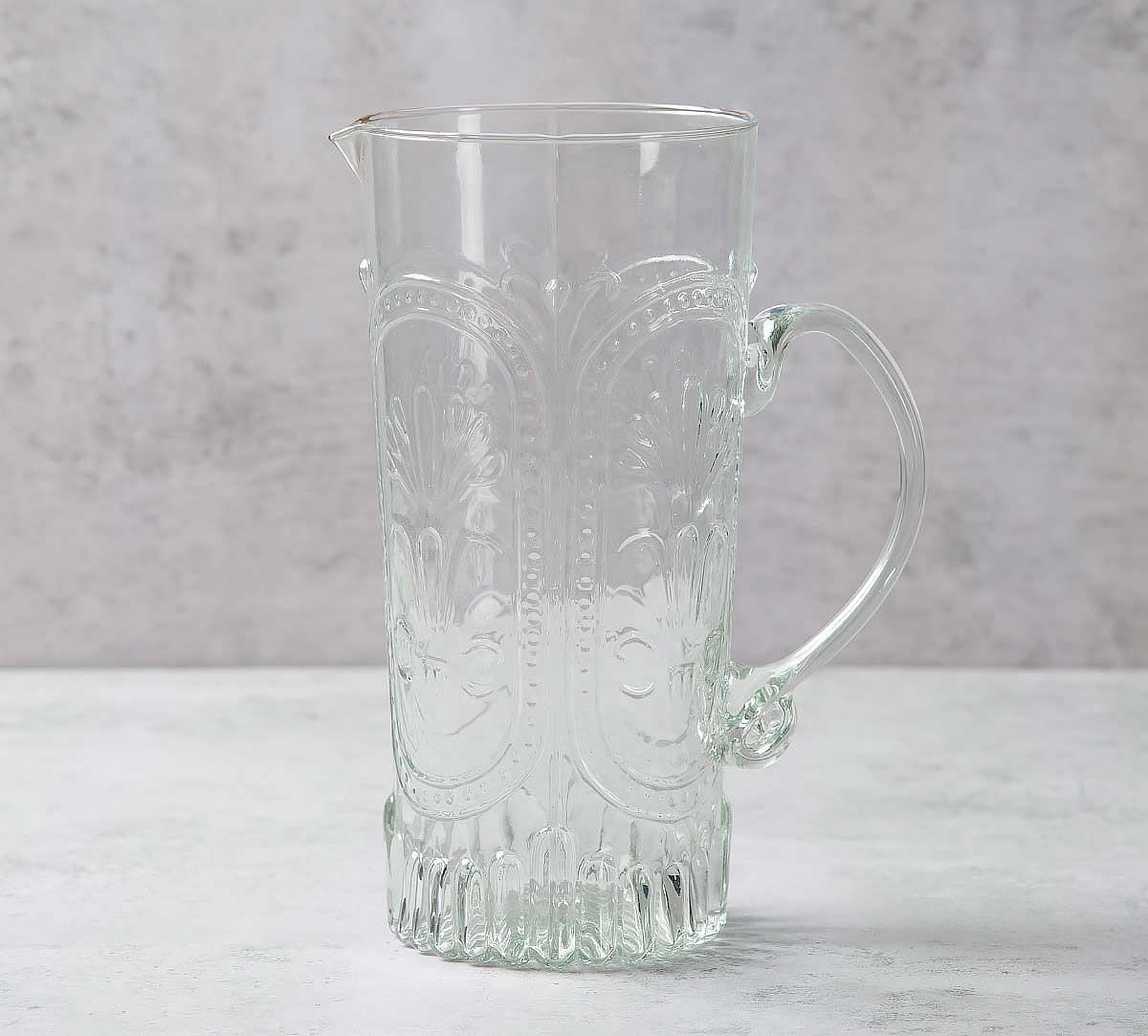 India Circus Crystal Glass Jug