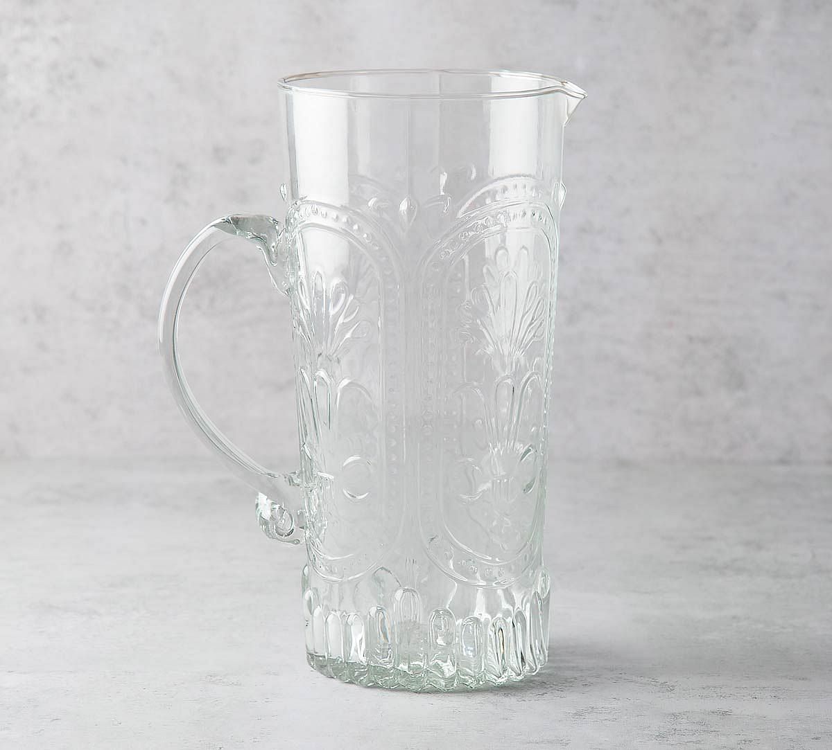 India Circus Crystal Glass Jug