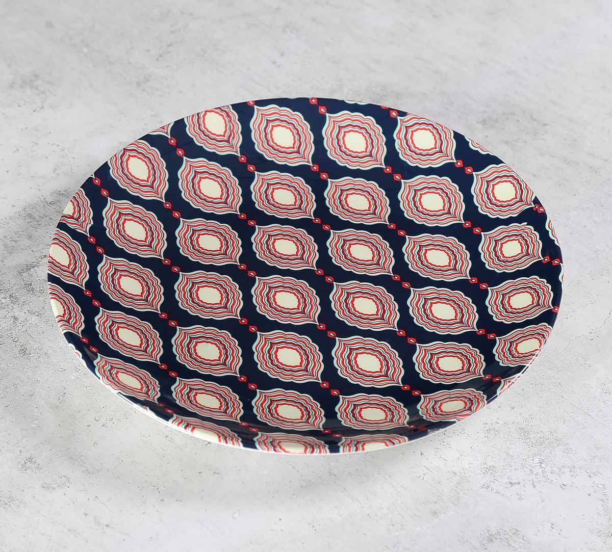 India Circus Curved Mirror Creeper Decor Plate