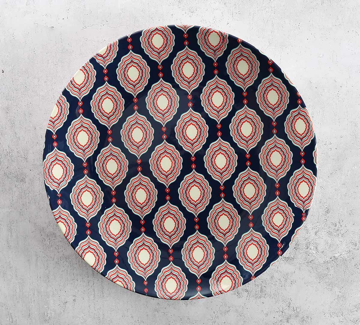 India Circus Curved Mirror Creeper Decor Plate