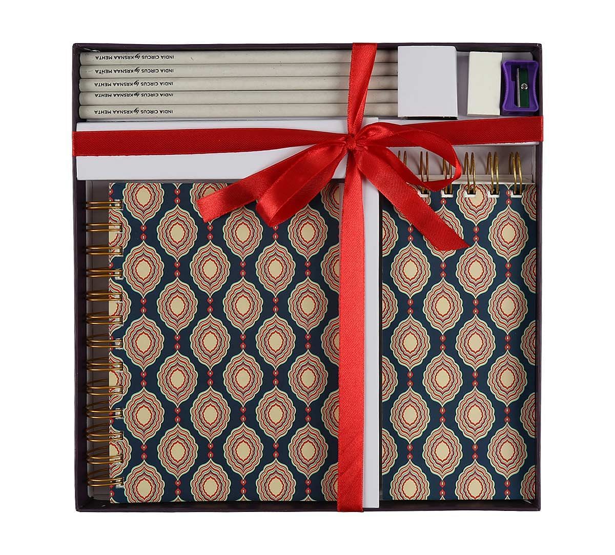 India Circus Curved Mirror Creeper Stationery Combo Set