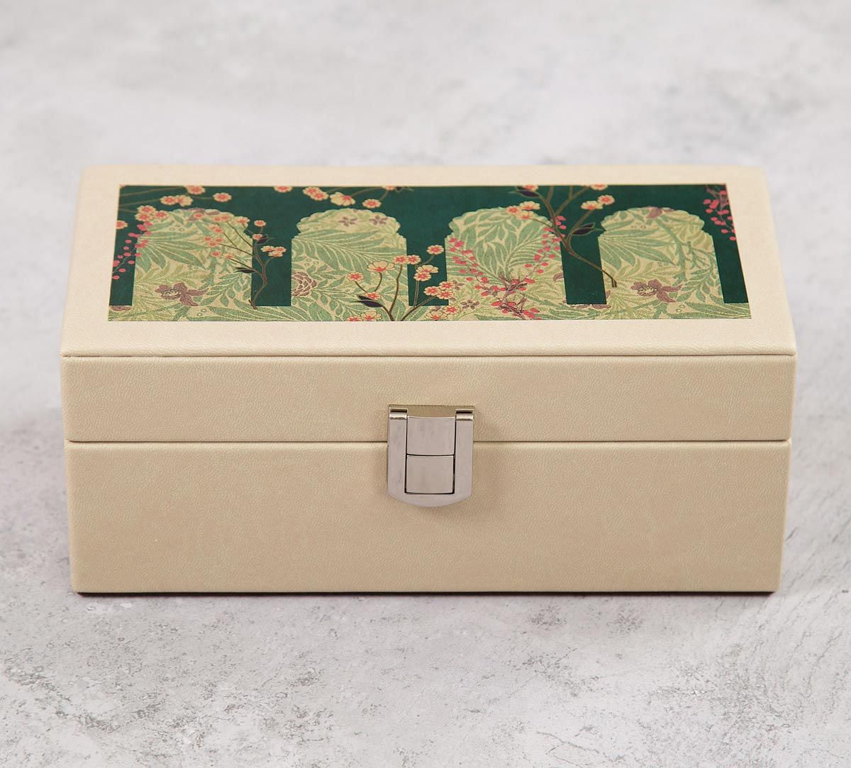 India Circus Cypress Vines Leather Watch Box