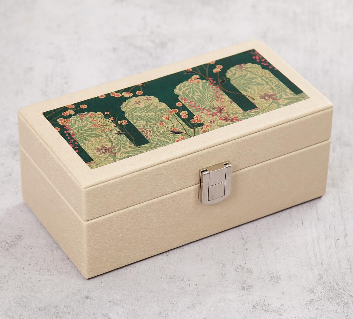 India Circus Cypress Vines Leather Watch Box