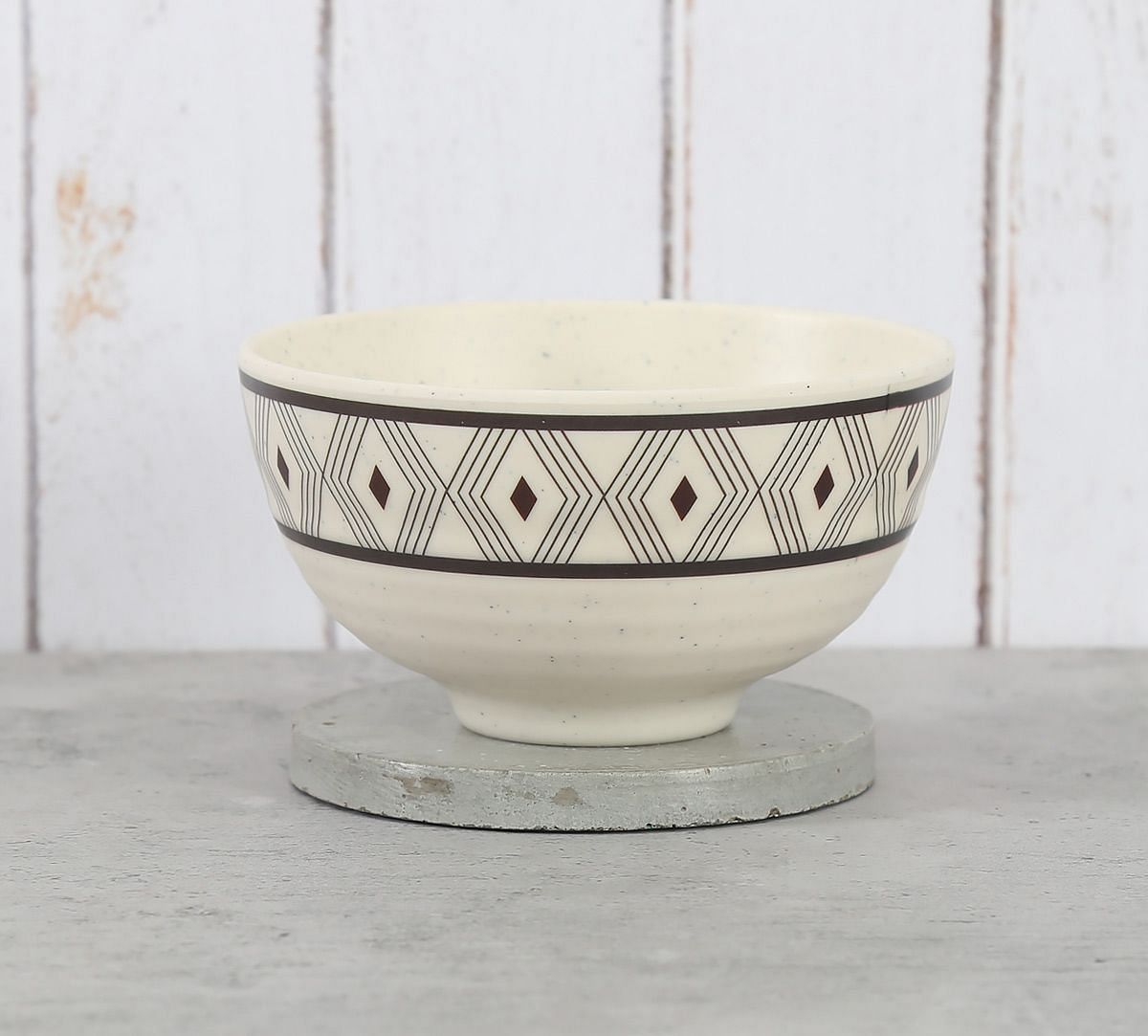 India Circus Diamond Motifs Soup Bowl