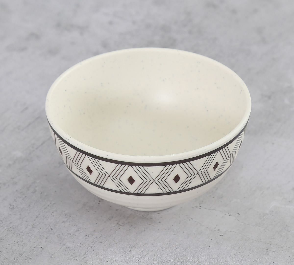 India Circus Diamond Motifs Soup Bowl