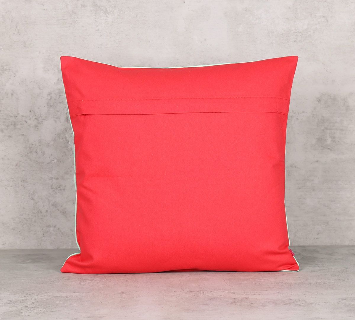 India Circus Disco Hedwig Canvas Blend 16 x 16 Cushion Cover