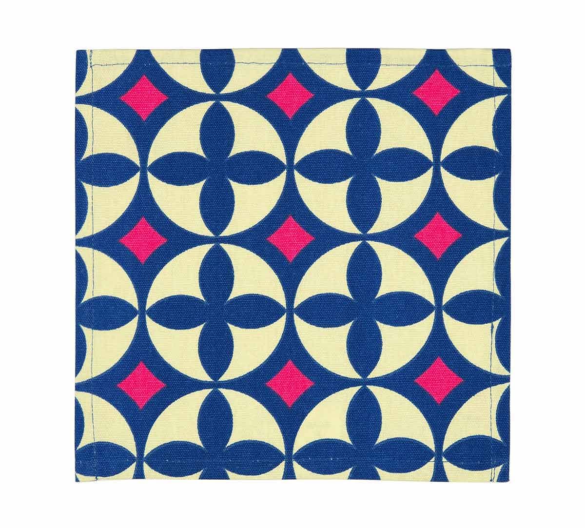 India Circus Elixir of Geometry Cocktail Napkins Set of 6