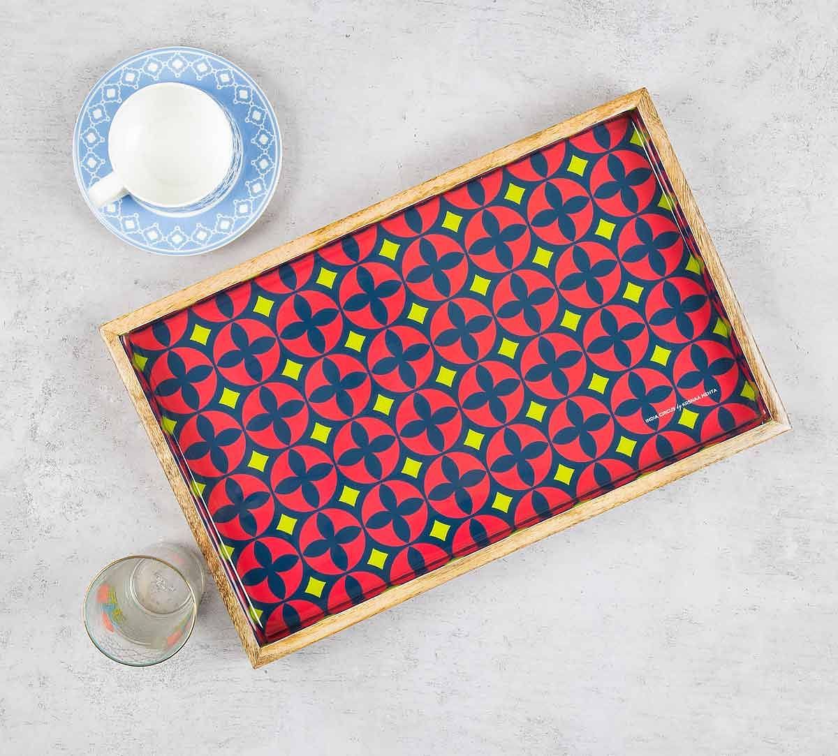 India Circus Elixir of Geometry Serving Tray