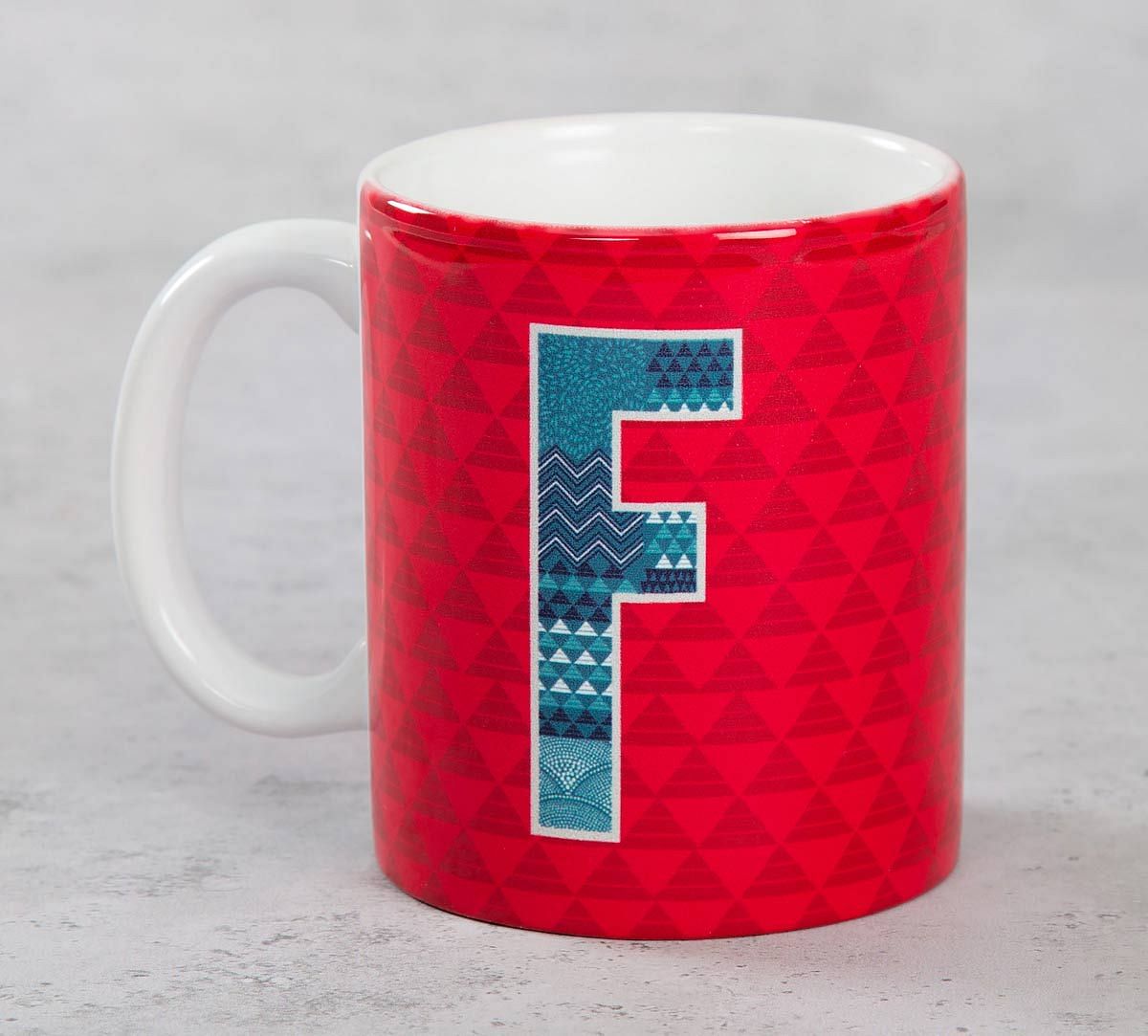 India Circus Fabulous Alphabet F Mug