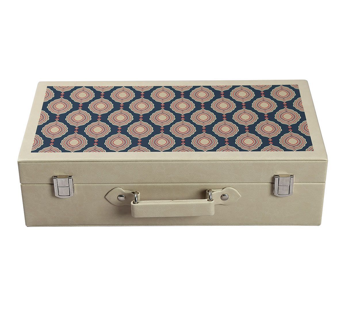 India Circus Fauna Darbar Leather Watch and Eyewear Box