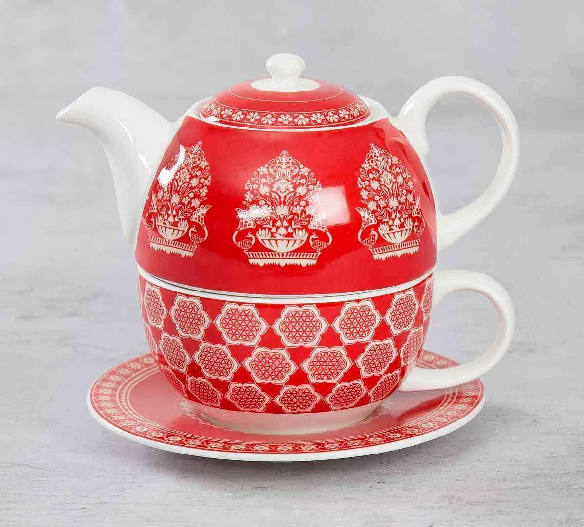 India Circus Fenced Sepals Mystery Tea for One