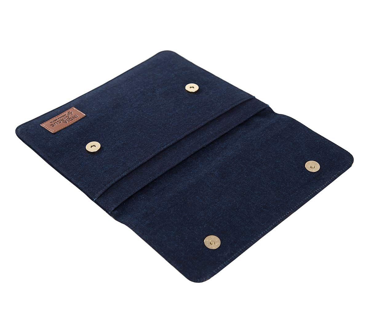 India Circus Ferocious Feline Denim iPad Sleeve