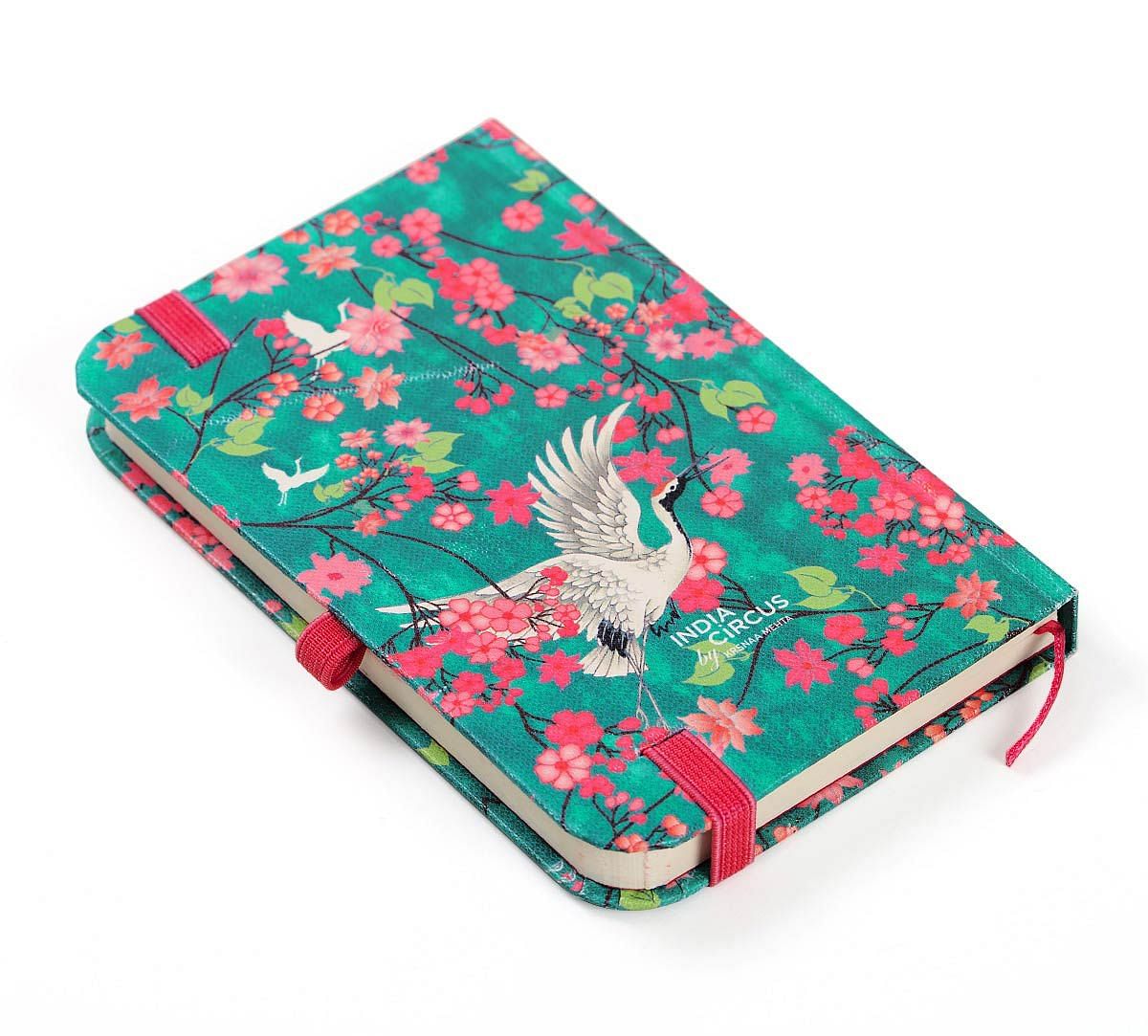 India Circus Flight of Cranes Pocket Diary