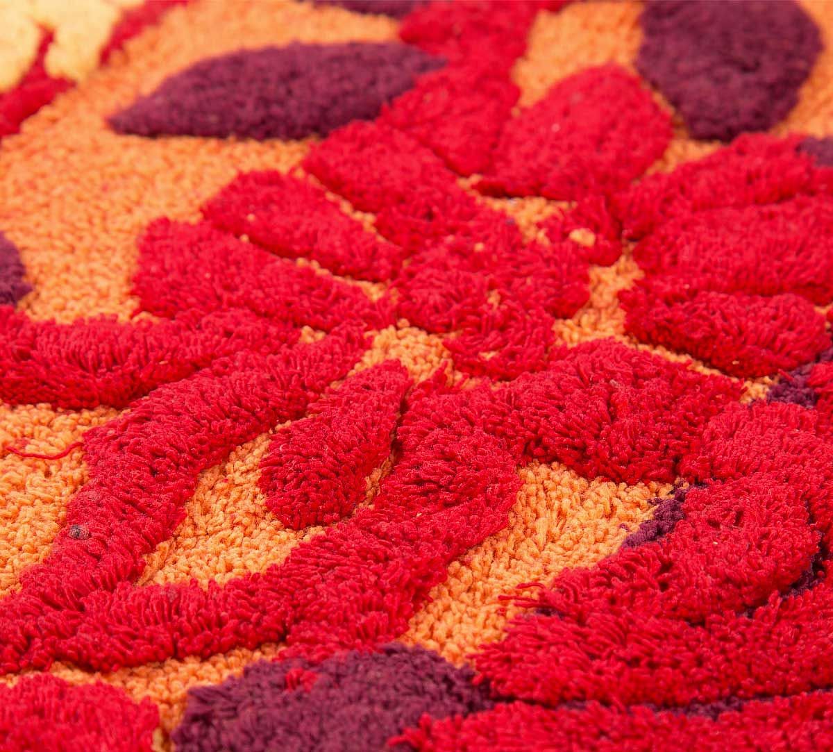 India Circus Floral Blossom Bathmat