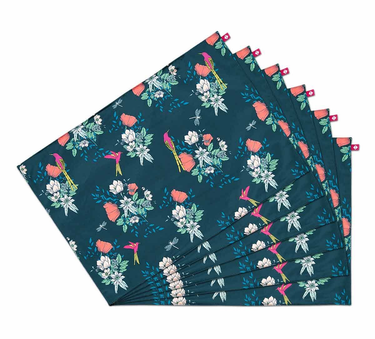 India Circus Floral Fascination Table Mats Set of 6