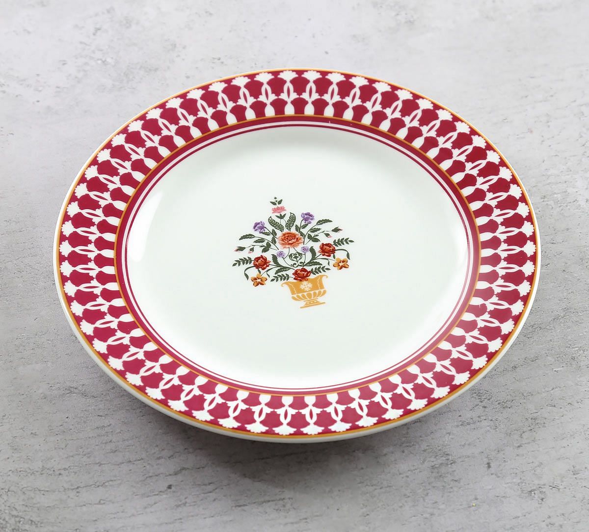 India Circus Floral Fountain Quarter Plate