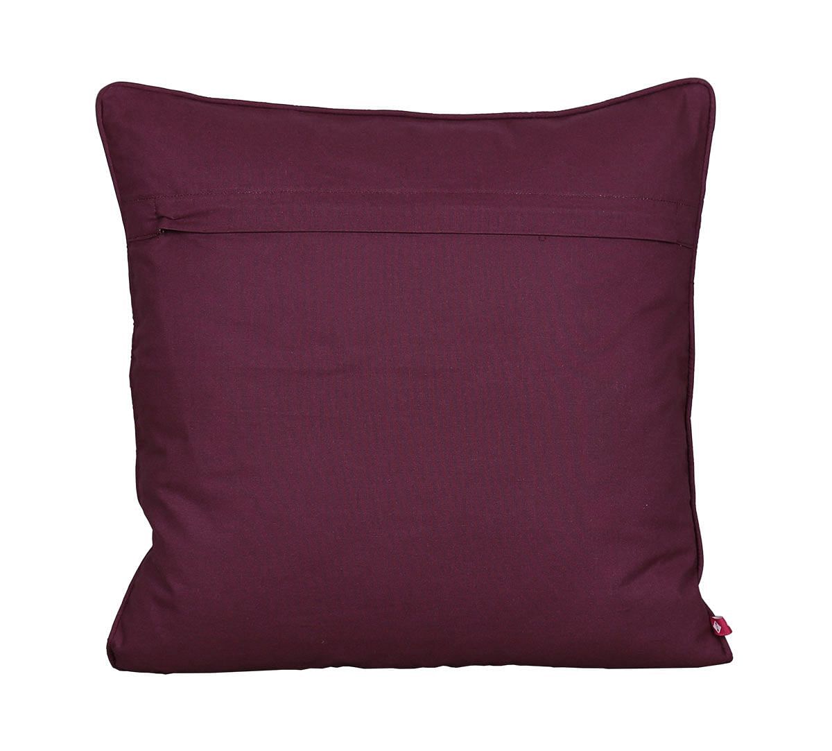 India Circus Floral Galore Polyester Cushion Cover