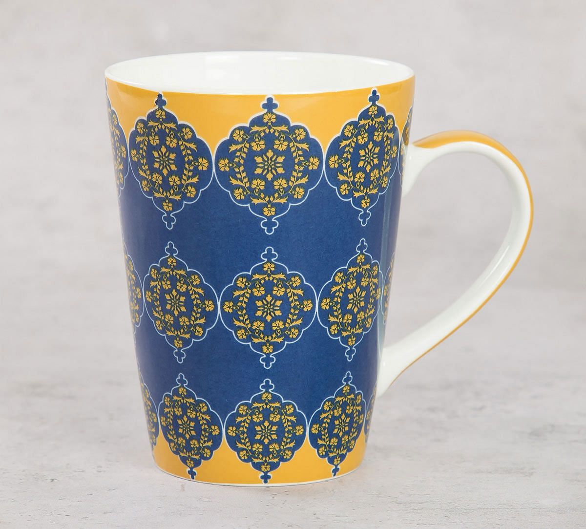 India Circus Floral Hypnosis Coffee Mug