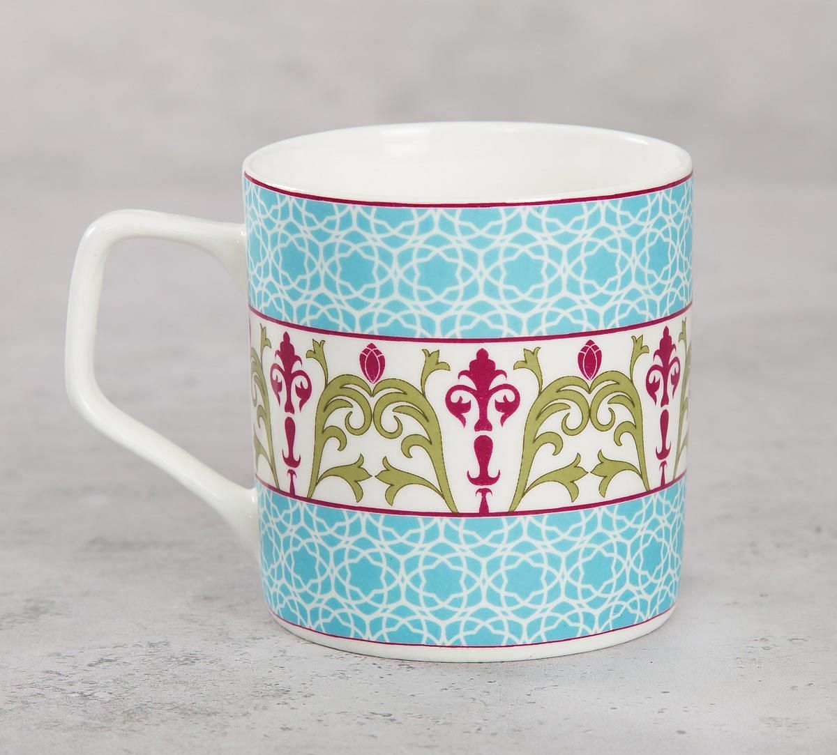 India Circus Floral Illusion Mug (Set of 6)