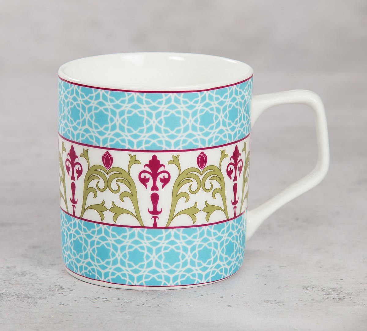 India Circus Floral Illusion Mug (Set of 6)