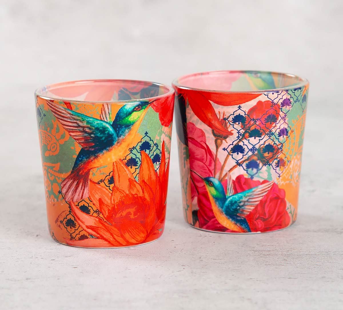 India Circus Floral Kingdom Tea Light Holder