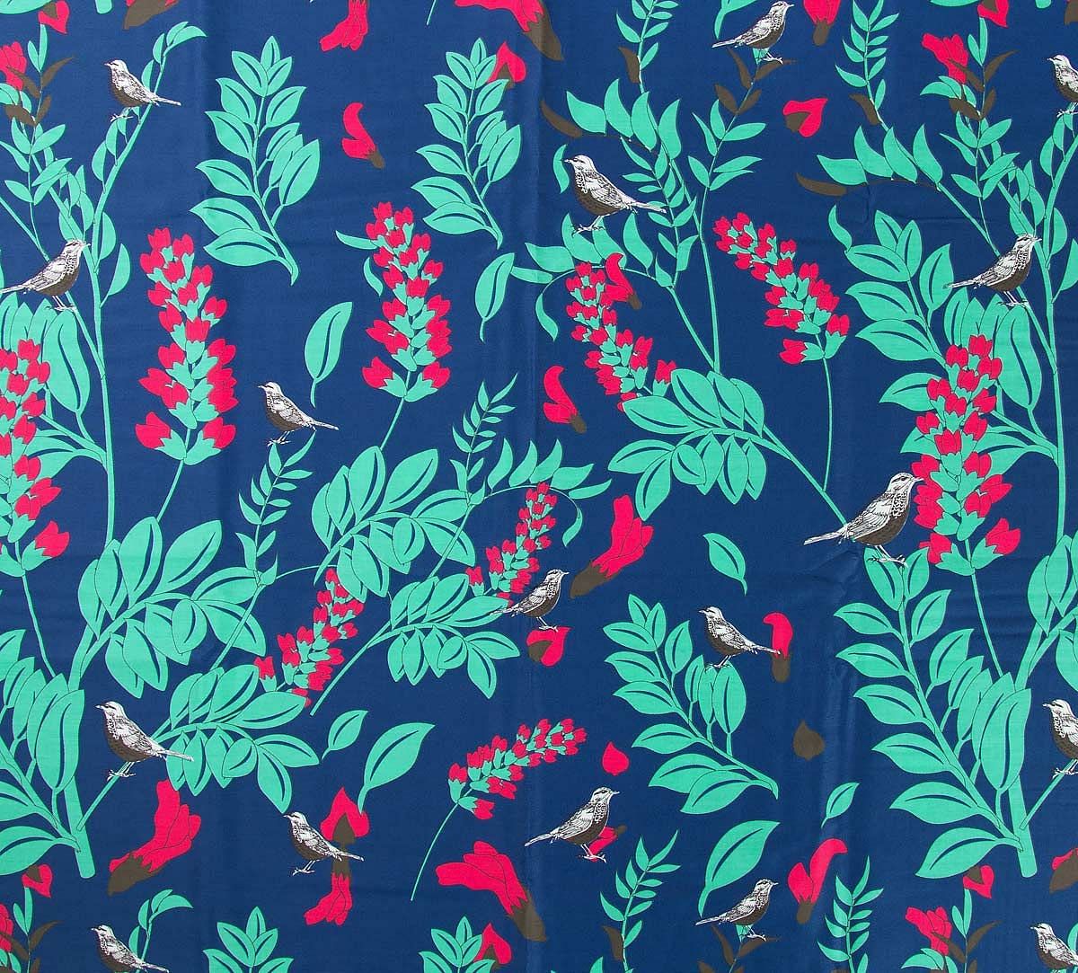 India Circus Flower Blooms Bed Sheet Set
