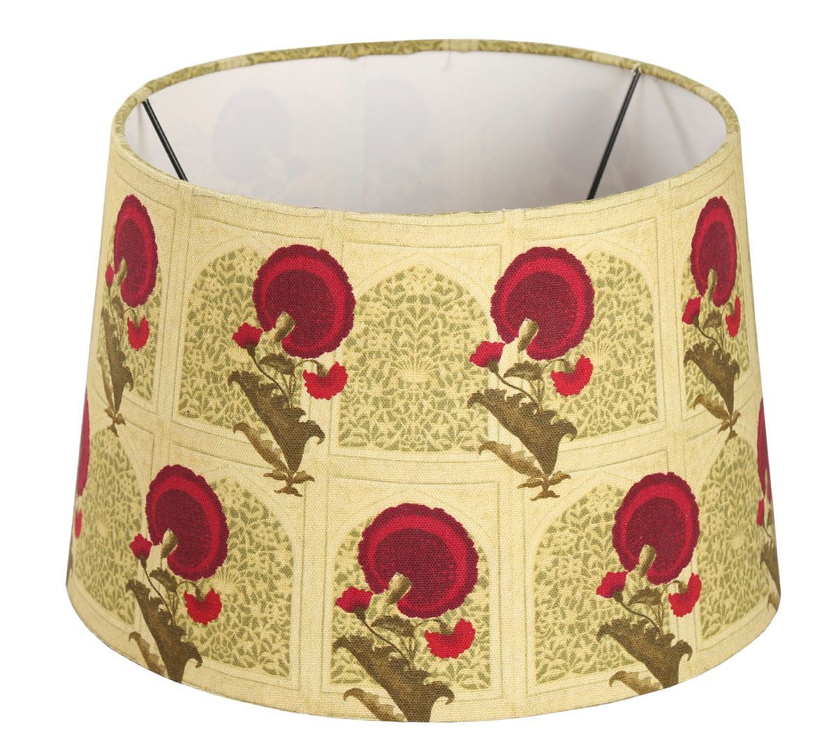 India Circus Flower Regalia Conical Lamp Shade