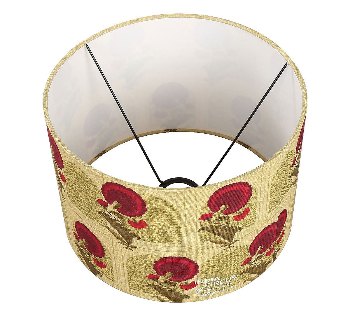 India Circus Flower Regalia Cylindrical Lamp Shade