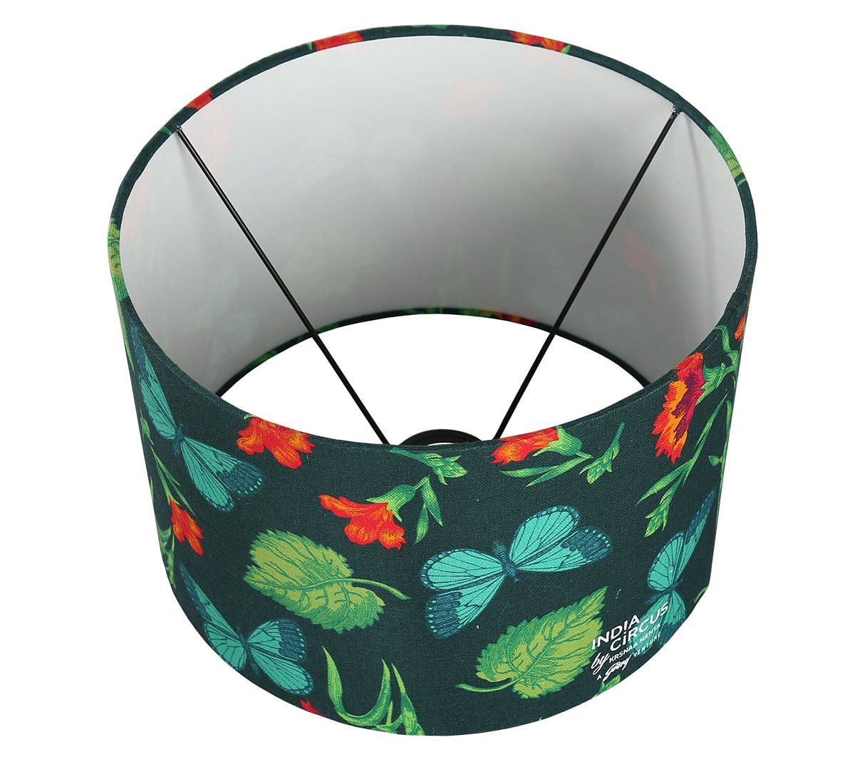 India Circus Fluttering Extravagance Cylindrical Lamp Shade