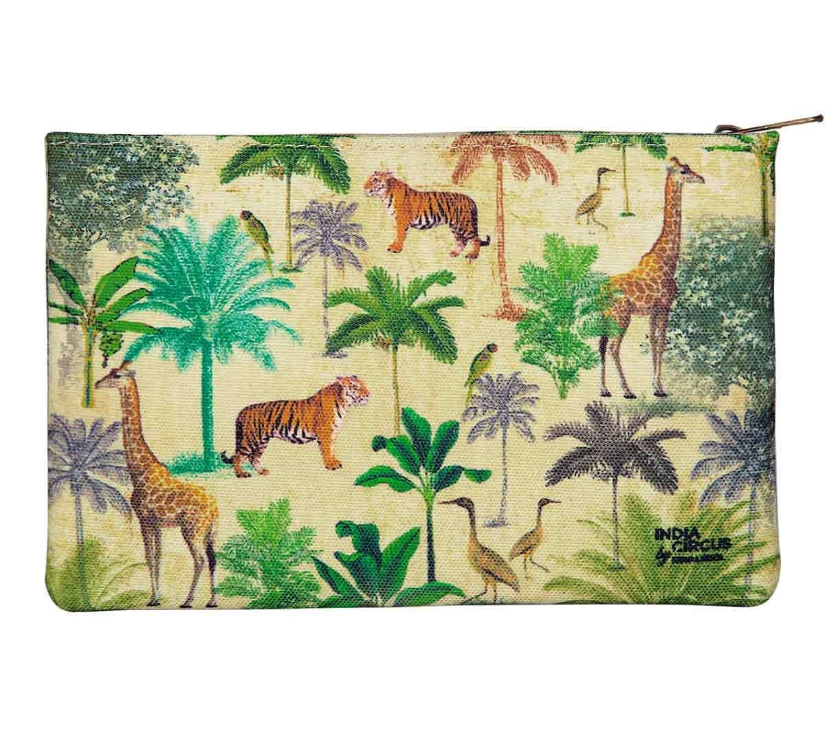 India Circus Forest Dominion Makeup Pouch