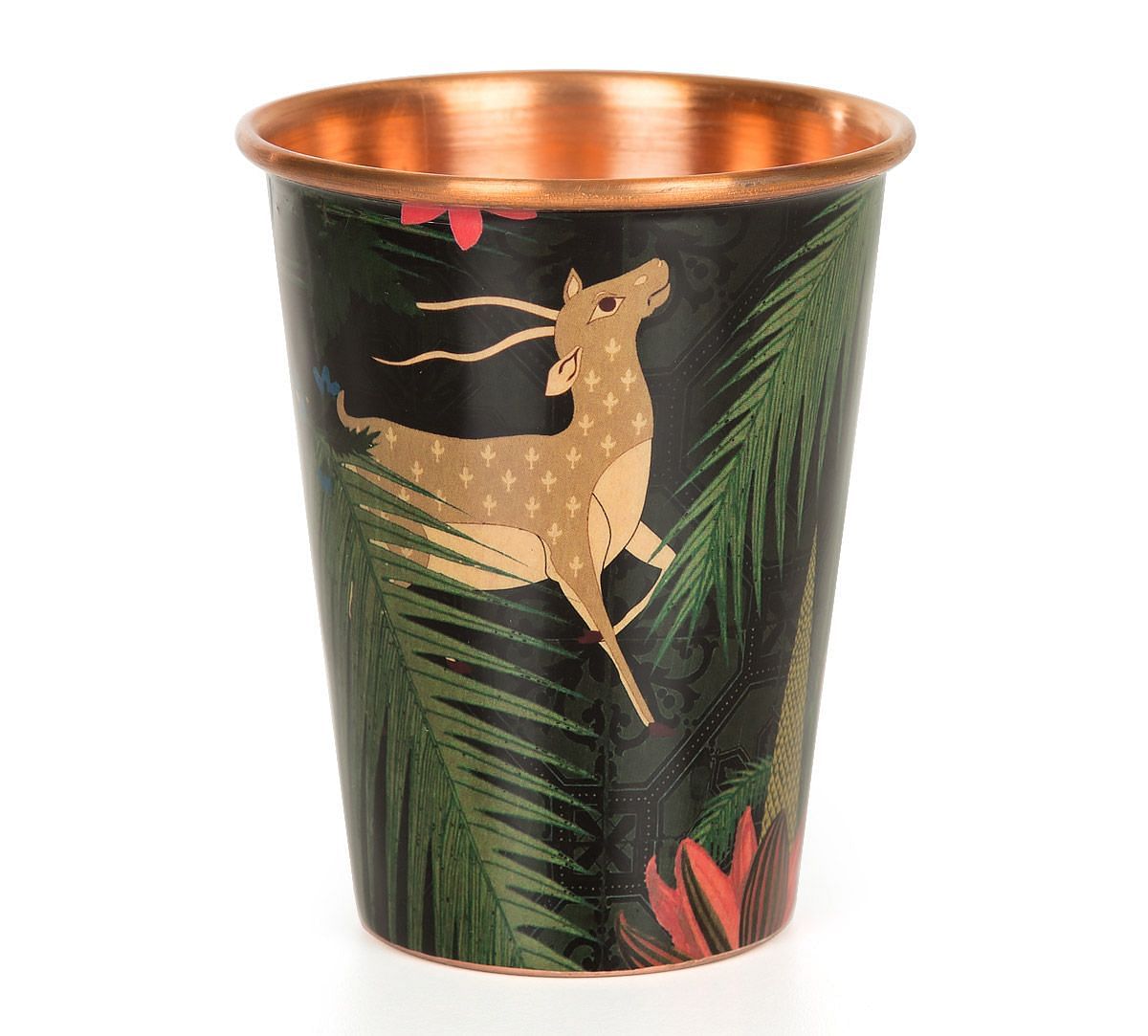 India Circus Forest Fetish Copper Tumbler