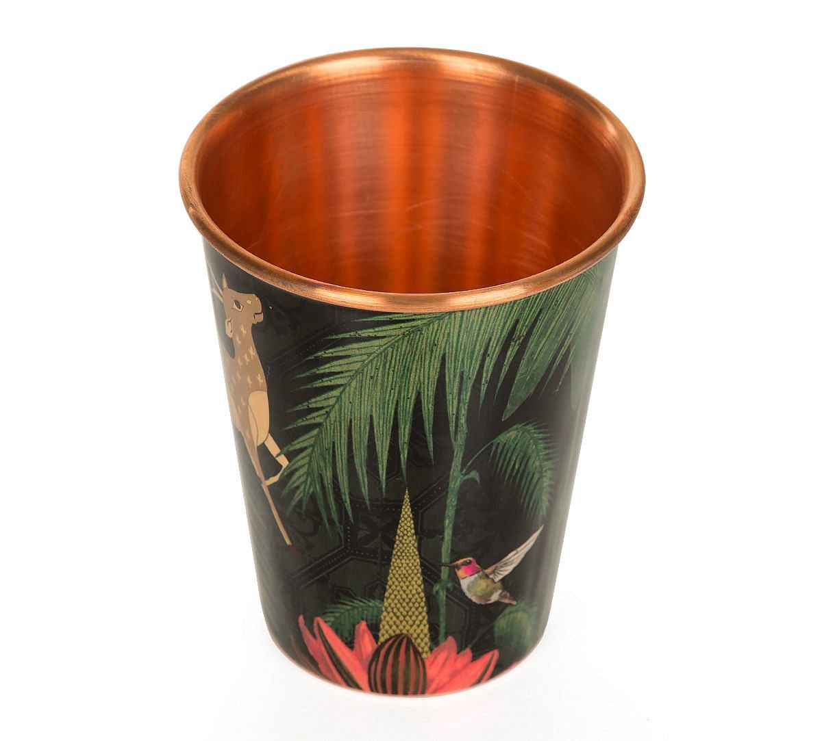 India Circus Forest Fetish Copper Tumbler