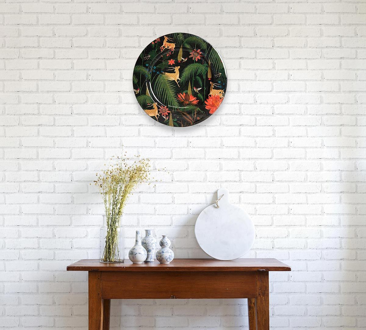 India Circus Forest Fetish Decor Plate