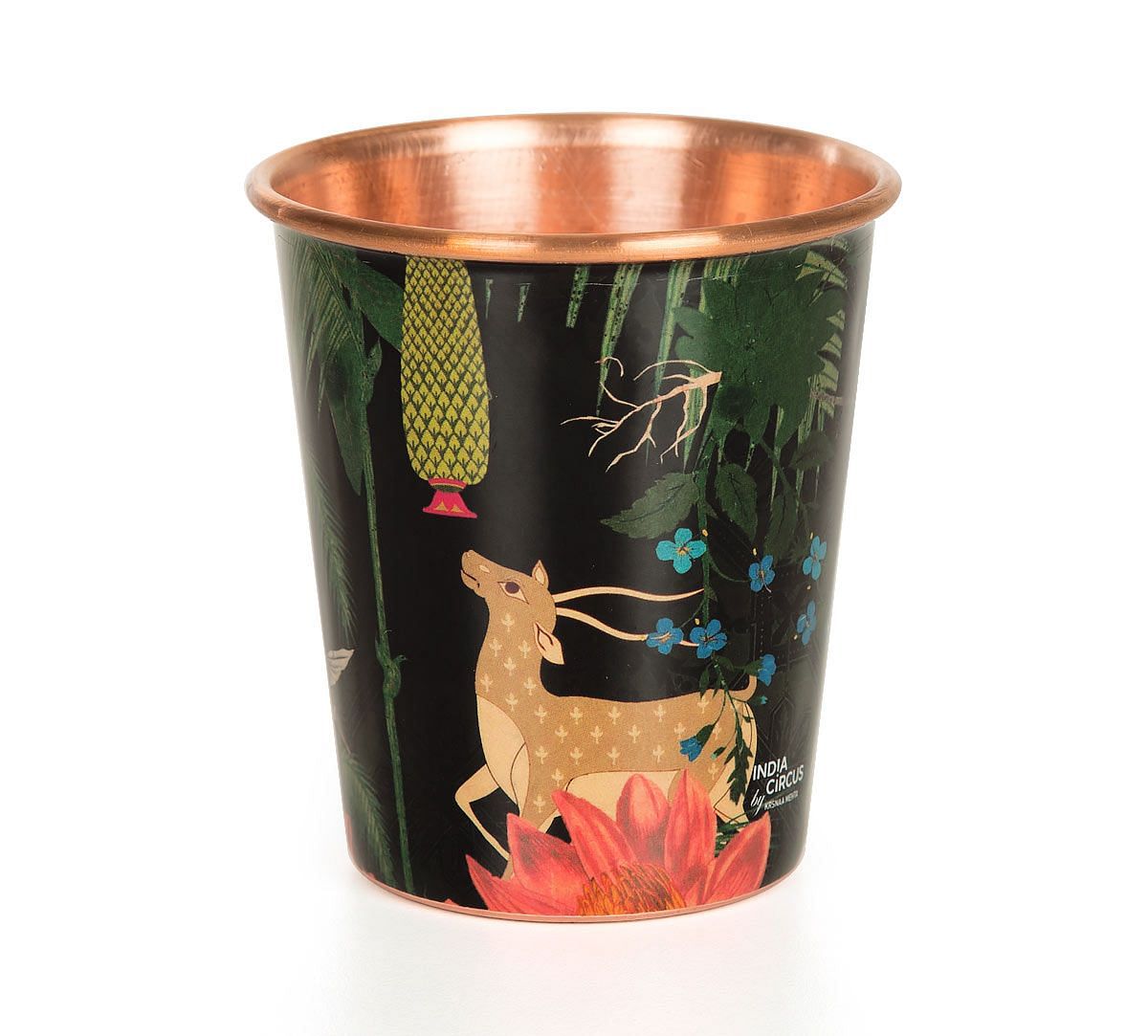India Circus Forest Fetish Small Copper Tumbler