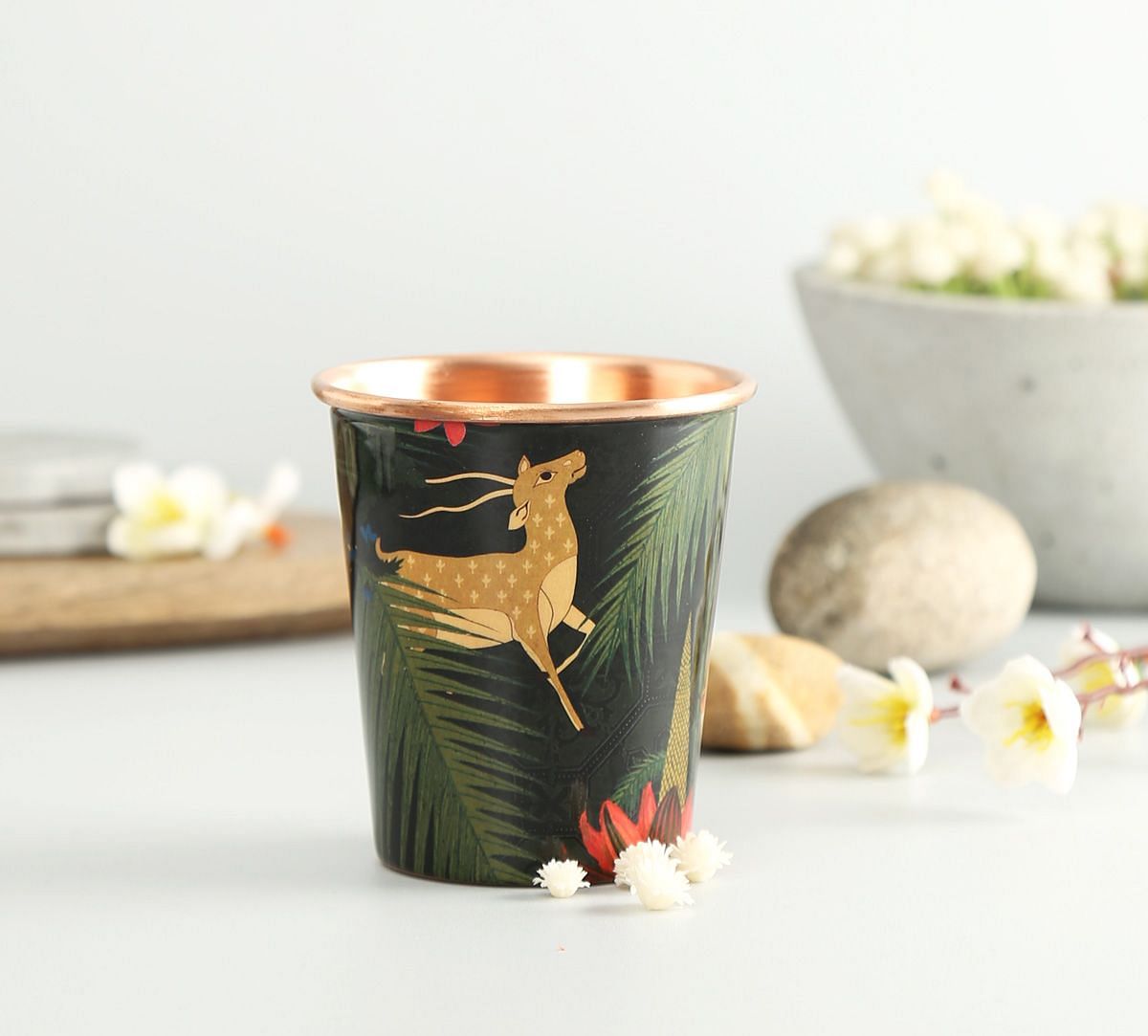 India Circus Forest Fetish Small Copper Tumbler