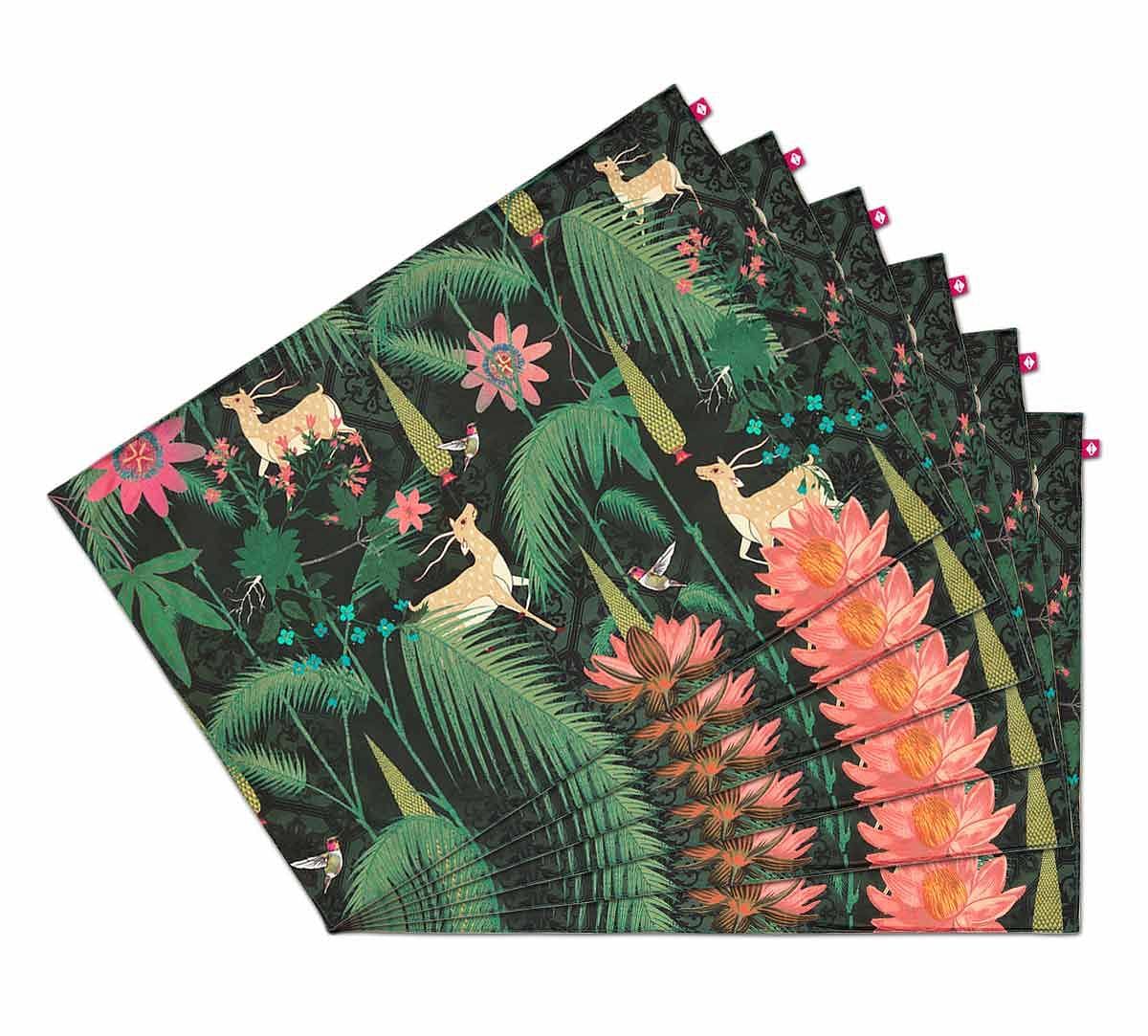 India Circus Forest Fetish Table Mats Set of 6