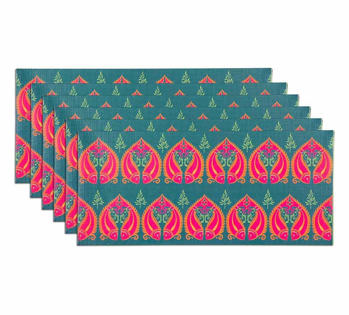 India Circus Fuchsia Fish Romance Gift Envelope Set of 6