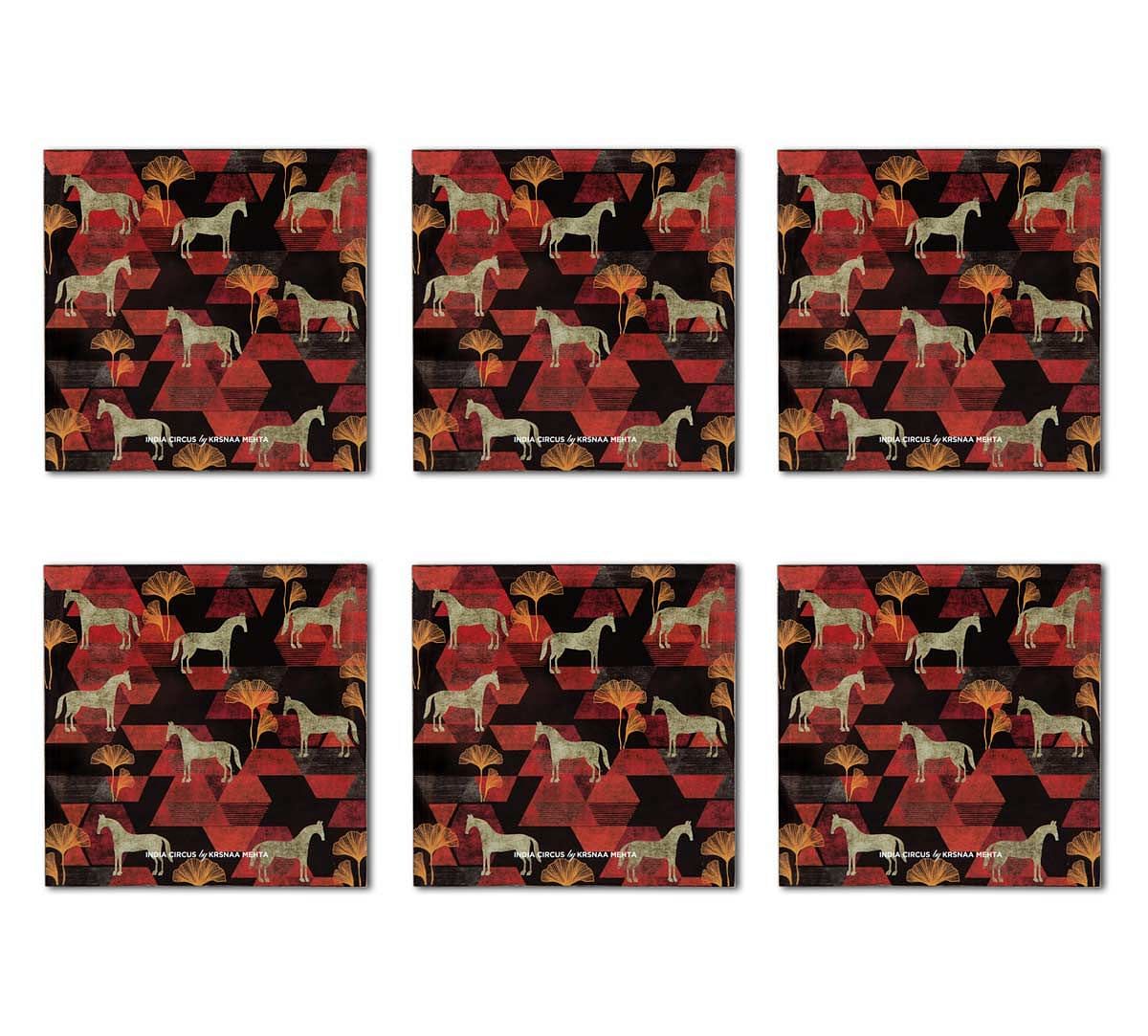 India Circus Gallant Gypsy Table Coaster