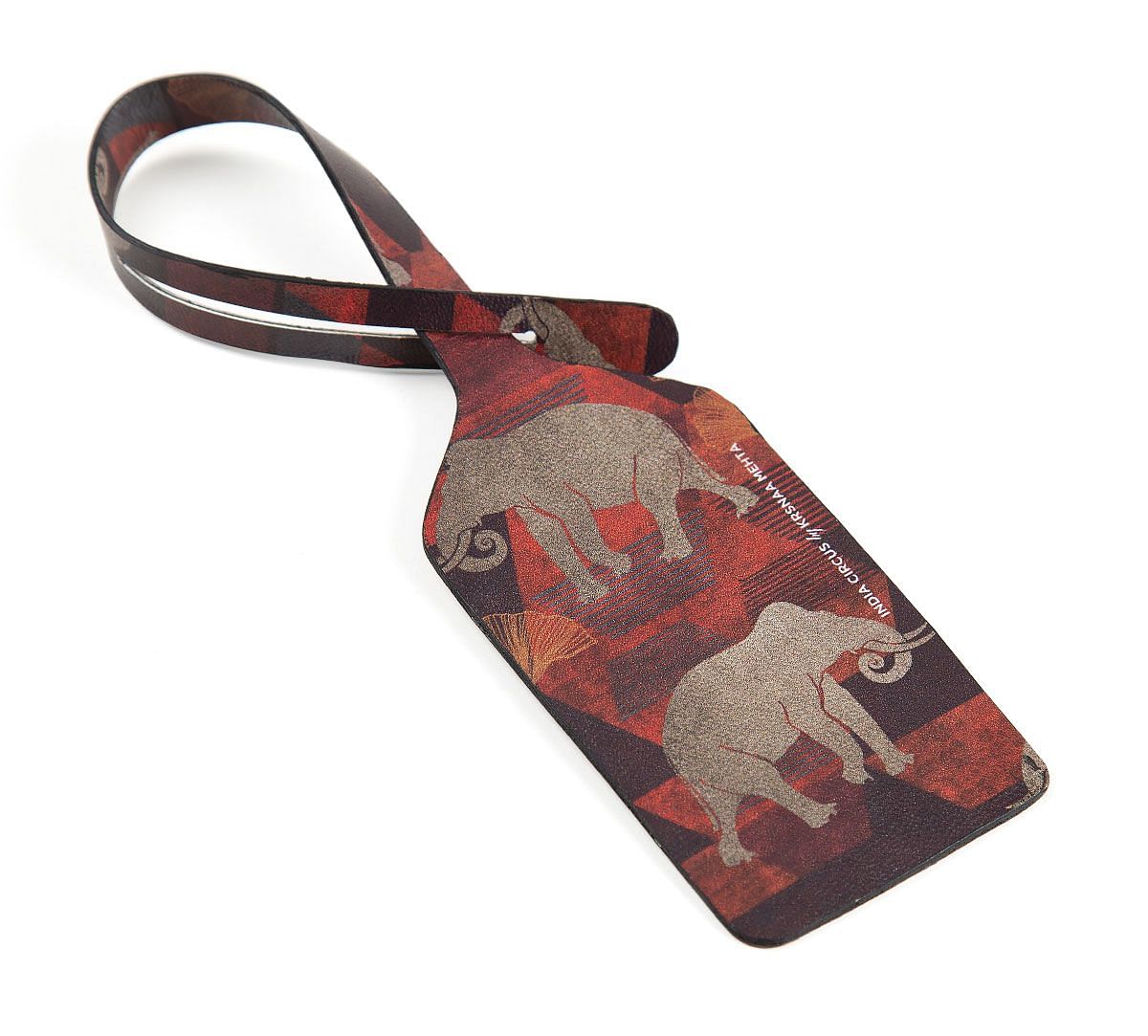 India Circus Gallant Tusker Travel Tag Set of 2